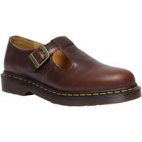 马丁（马汀博士 Dr.Martens）T-Bar Shoe英伦男女春夏舒适百搭T字皮鞋玛丽珍鞋 棕色 46