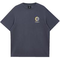 杰克·琼斯（JACK&JONES）男装短袖男百搭速干半袖字母印花潮流宽松圆领短袖T恤男夏季衣服 E39 水泥灰色 E39 水泥灰色 XS 165 165/88A/XS