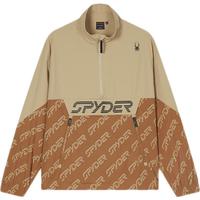 SPYDER蜘蛛男子立领宽松运动拼色袋鼠口袋356 STYLE夹克23CS133M 香薰色-23CS133M S
