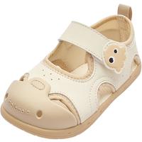  balabala/巴拉巴拉 防滑 儿童凉鞋  米白10301 23