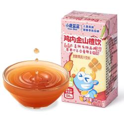 小鹿蓝蓝 鸡内金山楂饮125ml*4共500ml儿童果汁山楂汁饮料