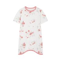 ibaby 儿童睡裙夏季透气防着凉宝宝睡袋家居服男女童针织睡衣 岭南佳荔 120