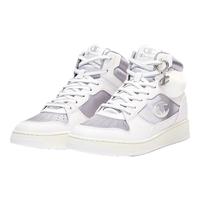 Champion美国冠军板鞋女 高帮厚底转印街潮休闲鞋女23SST04 灰色（女） 46