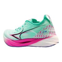 海尔斯 HEALTHKM3全掌碳板跑鞋中高考体育田径训练比赛竞速跑鞋 激进绿 46