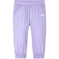 Levi's李维斯童装女童亲肤柔软8分裤夏季儿童薄款休闲裤 淡紫色 110 /50 【身高98-104cm】