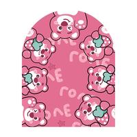 KAYE卡通儿童房转椅地垫卧室书桌学习椅毯阅读区电竞电脑椅防滑脚垫子 SJR-冰镇玉桂-大圆角 120x150 cm