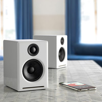 声擎 A2+ Wireless 2.0声道 桌面 蓝牙音箱 北极白