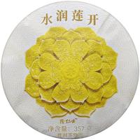 隆仁古普洱茶熟茶 云南普洱茶饼茶357g 5年陈 357克1片