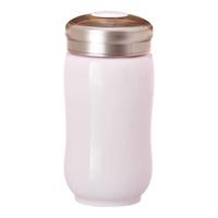 乾唐轩活瓷杯【佳品】幸福水杯茶杯陶瓷杯子随手杯手工女士 粉红