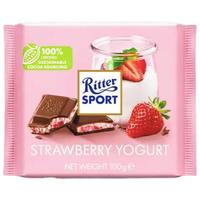 瑞特斯波德 Ritter SPORT草莓酸奶巧克力制品100g