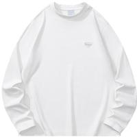 Cabbeen 保暖长袖T恤男2024秋冬简约黑白纯色内搭 米白色12 L /175/50