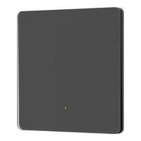 平头熊AKPro单火开关插座智能开关AG玻璃面板墙壁开关插座5孔网络usb 单火【单开】