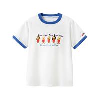 亚瑟士（asics）童装2024儿童夏季奥运联名趣味短袖T恤凉感吸汗抗菌332241173039 10本白 110