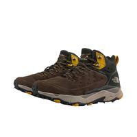 The North Face北面徒步鞋男款秋冬户外VECTIV EXPLORIS高帮拉力越野鞋5G39 13B/棕色 10.5 /44