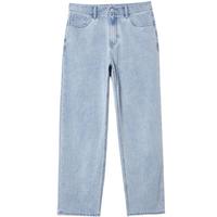 杰克·琼斯(JACK&JONES)25年男装907宽松牛仔裤男士春夏季【凉感】直筒弹力休闲品牌裤子 E39中蓝牛仔 凉感 M (175)