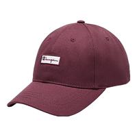 Champion美国冠军鸭舌帽男女 休闲防晒运动简约百搭棒球帽24FWH45 红色 