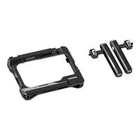 纽尔（NEEWER）通用双手持迷你伸缩手机兔笼适用苹果/三星/华为宽度可调拓展67mm滤镜冷靴口螺纹孔配件手机兔笼