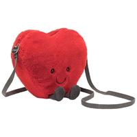 邦尼兔 jELLYCAT英国高端毛绒玩具 趣味心型包包17cm 斜挎包