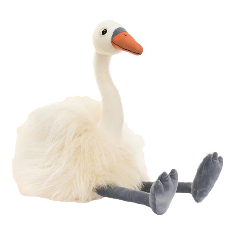 邦尼兔 jELLYCAT英国高端毛绒玩具 伊芙琳天鹅 47cm 玩偶 