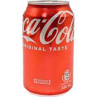 Coca-Cola/可口可乐 原味 碳酸饮料 330ml*8罐 港版