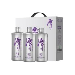 潭酒 银酱银潭酱香型白酒真年份粮食酒酒厂直营送礼团购宴席口粮酒 53度 500mL 9瓶 2024版原装箱