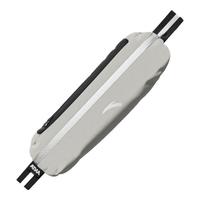 安踏（ANTA）跑步手机臂包携带男女款户外运动骑行收纳袋防水包手机包 灰色【腰包】 均码