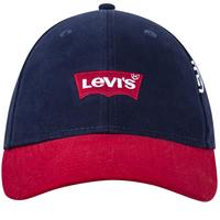Levi's 李维斯儿童男女童棒球帽春秋儿童遮阳帽梭织鸭舌帽 深靛蓝 8/20【头围54cm-56cm】
