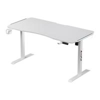 傲风A4升降桌电竞桌椅套装电脑桌实木桌子【A4 1.4m带灯*玉桂狗】 A4+C2玉桂狗套装【享99元优惠】