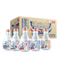 watsons/屈臣氏儿童水奥特曼饮用水蒸馏水纯净水200ml*12瓶整箱