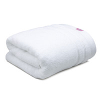 艾米乐 amarelle smooth128 纯棉吸水长绒棉超大浴巾 白色