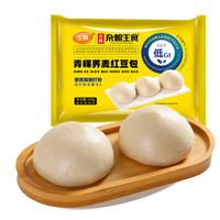 在旗 低GI青稞荞麦红豆包420g 12个 低升糖食品 速冻早餐包子面点主食 青稞荞麦红豆包420g