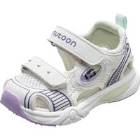 牧童学步鞋2025夏季女童软底防撞宝宝凉鞋镂空透气女童涉水鞋 清新紫 26 鞋内长17.0cm/适合脚长16.5cm