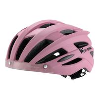 West Biking West自行车骑行头盔气动一体粉色-女神专属