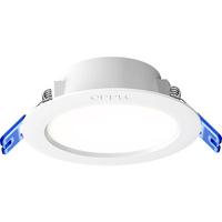 欧普（OPPLE）LED筒灯嵌入式孔灯吊顶灯洞灯超薄客厅雅白 6瓦白光开孔8.5-10cm