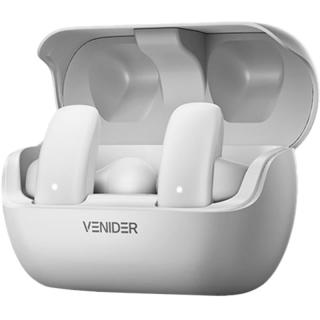 有券的上：唯立德 骨传导概念蓝牙耳机耳夹式优雅白丨沉浸式不漏音丨臻享版