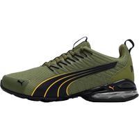 彪马（PUMA）跑步鞋男鞋女鞋 25夏季网面透气缓震舒适运动跑鞋 【主推款】黑色-柑橘/中底10cell技术 39 250mm/6