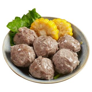 潮夫道 汕头标准牛肉丸200g*5牛肉含量90%纯牛肉手打火锅食材麻辣烫烧烤