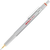 红环 自动铅笔0.5mm 铅芯不易断 可伸缩笔头德国绘图-800系列银色单支装