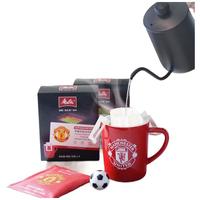 美乐家（melitta）挂耳咖啡【曼联联名款】拼配挂耳咖啡中深烘焙10g*5包