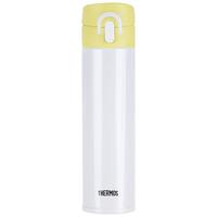 膳魔师(THERMOS)不锈钢真空保温杯男女士水杯户外便携杯子JNI-400-黄色400ml