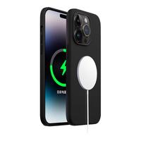 Snowkids 适用苹果14磁吸手机壳适用iPhone14 magsafe防摔保护套液态硅胶轻薄保护壳镜头保护软壳防指纹 14【液态硅胶|磁吸充电】