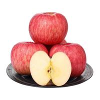 京地达洛川苹果水果红富士净重4.5斤单果80mm+源头直发