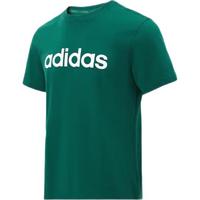 移动端、京东百亿补贴：adidas 棉短袖t恤男圆领夏季半袖男休闲百搭上衣男装 2XL码 森林绿大logo A/2XL
