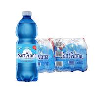 圣安娜（Sant' Anna）充气天然饮用水500ml*24瓶装意大利高海拔水源 含气500ml*24