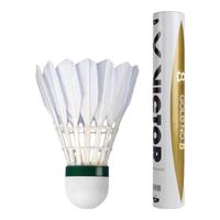 威克多碳音NCS羽毛球鸭毛球比赛用球俱乐部训练金黄比赛大师系列单筒 金黄8号 1筒 77速