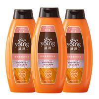 滋源多效柔顺洗发水男女修护干枯毛躁顺洗发露滑持久留香200g*3