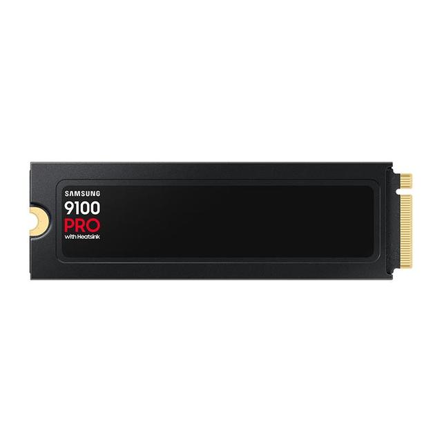 三星 9100 PRO 4TB固态硬盘 计算游戏工作站 黑色 4 TB