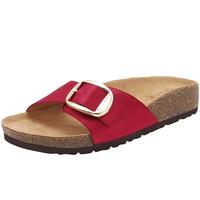 【超值低价】百丽平底勃肯鞋女鞋子可外穿凉拖春夏慵懒拖鞋