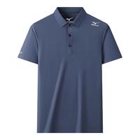 Mizuno/美津浓 男士POLO衫 凉感 多彩 雾霾蓝 4XL