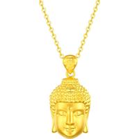 佐卡伊黄金吊坠女999足金吊坠佛头佛项链挂坠定价